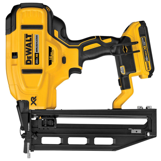 Dewalt DCN662D1 20V Max* Xr Cordless Straight Finish Nailer Kit (16 Gauge)