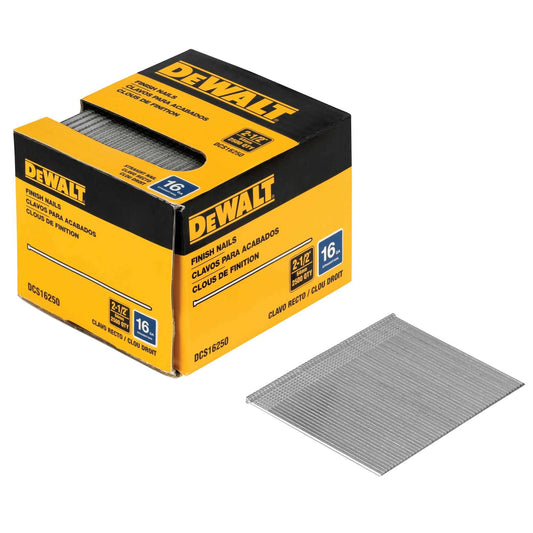 Dewalt DCS16125 16 Gauge Straight Finish Nails