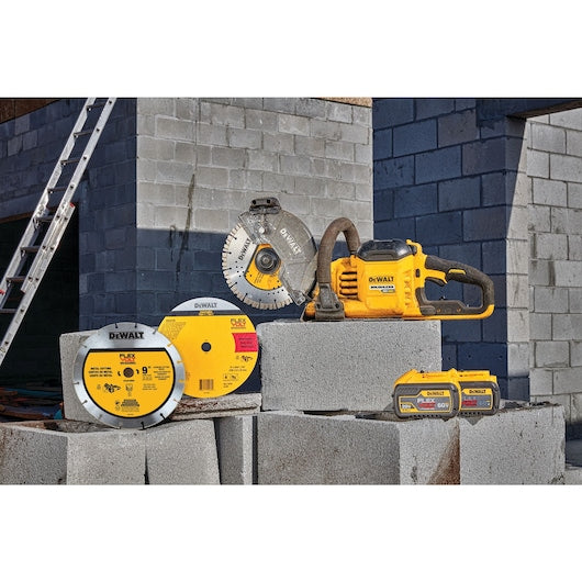 Dewalt DCS690X2 Flexvolt 60V Max* Cordless Brushless 9 In. Cut-Off Saw Kit