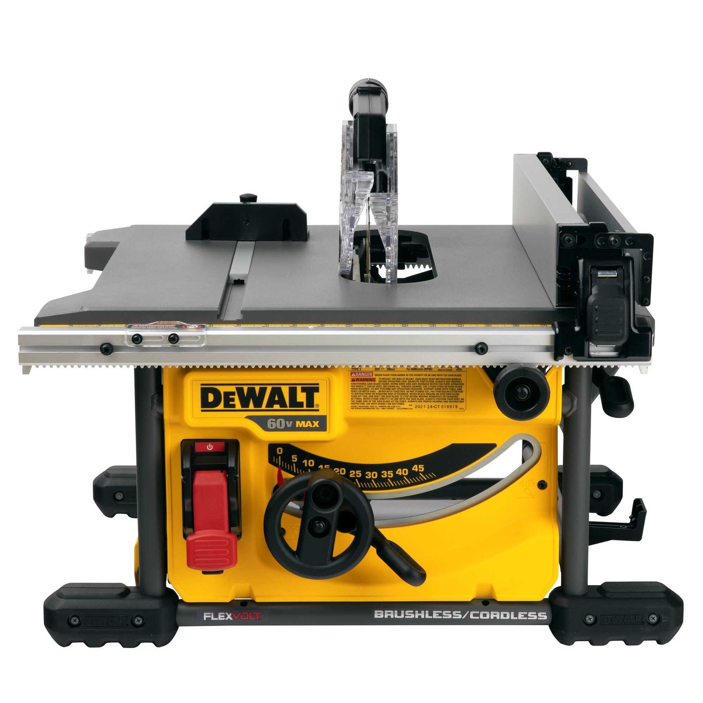 Dewalt DCS7485T1 Flexvolt 60V Max* Table Saw