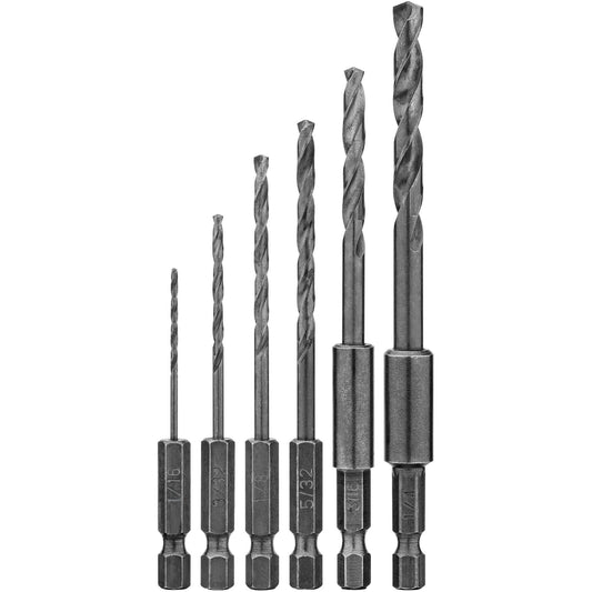 Dewalt DW2551 Hex Shank Drill Bit Set (6 Pc)