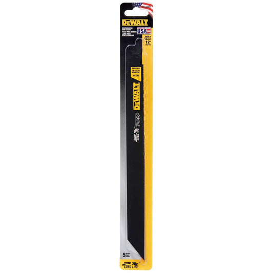 Dewalt DWA41812B25 2X Long Life Metal Cutting Reciprocating Saw Blades