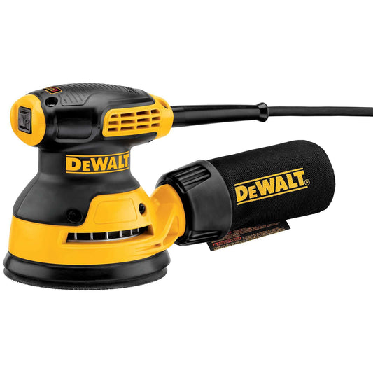 Dewalt DWE6421K 5 In. Single Speed Random Orbit Sander Kit - H&L Pad