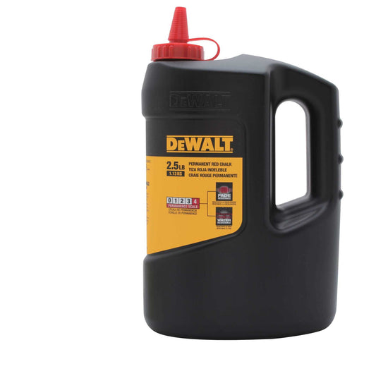 Dewalt DWHT72716 2.5 Lbs Chalk - Red Permanent