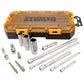 Dewalt DWMT73807 1/4 In & 3/8 In Drive Tool Accessory Set (15 Pc)