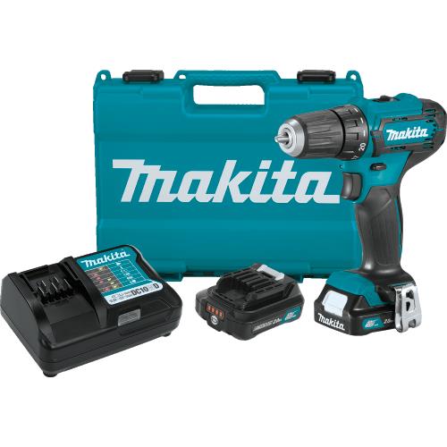 Makita FD09R1 12V max CXT® Lithium‑Ion Cordless 3/8" Driver‑Drill Kit (2.0Ah)