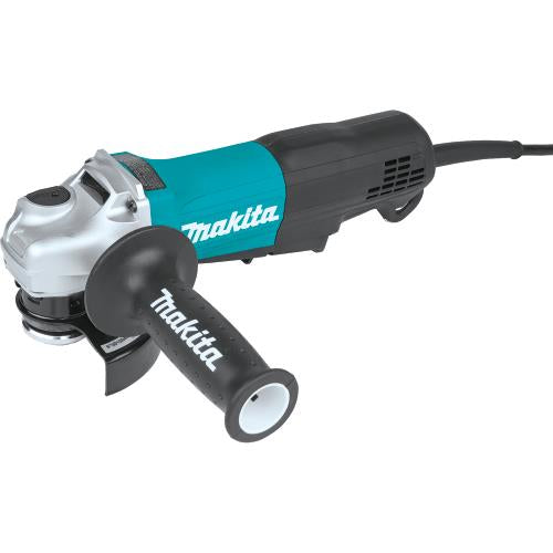 Makita GA5052 4‑1/2" / 5" Paddle Switch Angle Grinder, with AC/DC Switch