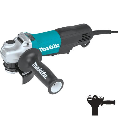 Makita GA5053R 4‑1/2" / 5" Paddle Switch Angle Grinder, with Non‑Removable Guard