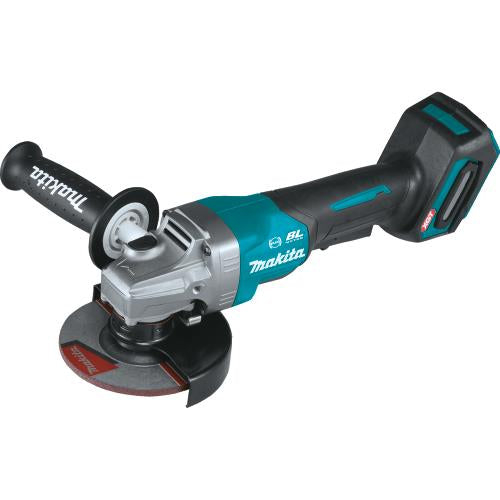 Makita GAG03Z 40V max XGT® Brushless Cordless 4‑1/2” / 5" Paddle Switch Angle Grinder, with Electric Brake, Tool Only