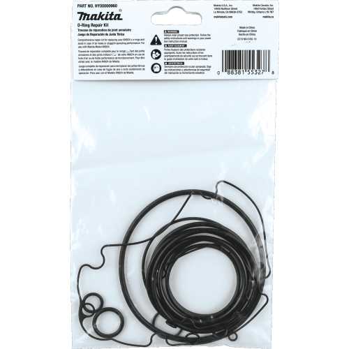 Makita HY00000960 O‑Ring Repair Kit, AN924