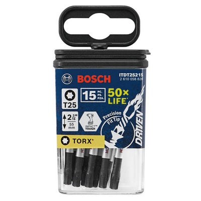 Bosch ITDT25215 Impact Tough T25 2" 15Pk