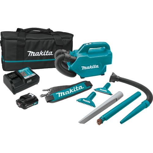 Makita LC09A1 12V max CXT® Lithium‑Ion Cordless Vacuum Kit (2.0Ah)