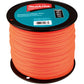 Makita T-03414 Round Trimmer Line, 0.095”, Orange, 840’, 3 lbs.