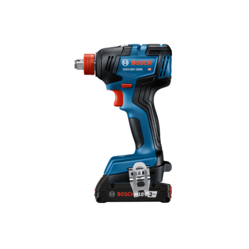 Bosch GXL18V-240B22 18V 2-Tool Combo Kit with 1/2 In. Hammer Drill/Driver