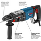 Bosch GBH2-28L 1-1/8" Sds-Plus® Rotary Hammer W/ Vibration Control & Kick Back