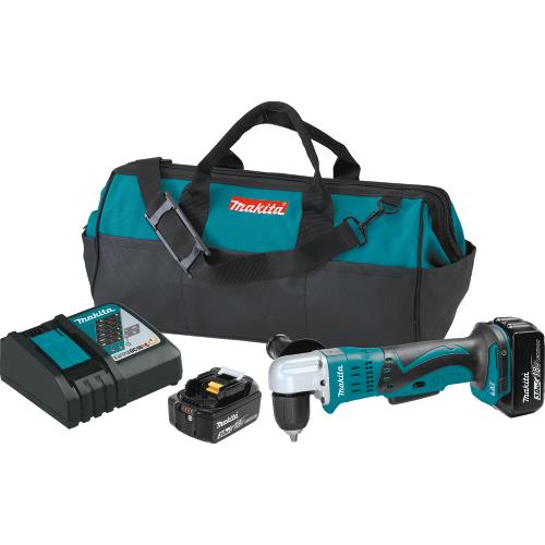 Makita XAD02 18V LXT® Lithium‑Ion Cordless 3/8" Angle Drill Kit (3.0Ah)