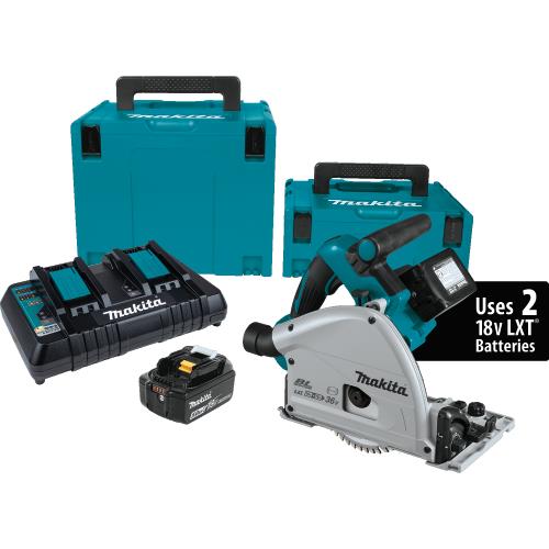 Makita XPS01PTJ 36V (18V X2) Lxt® Brushless 61/2" Plunge Circular Saw Kit