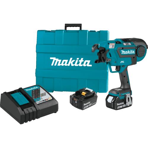 Makita XRT01TK 18V LXT® Lithium‑Ion Brushless Cordless Rebar Tying Tool Kit (5.0Ah)