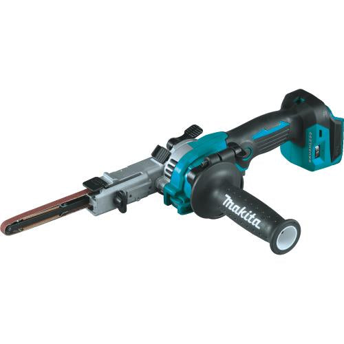 Makita XSB01Z 18V LXT® Lithium‑Ion Brushless Cordless 3/8" x 21" Detail Belt Sander, Tool Only