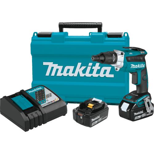 Makita XSF05T 18V LXT® Lithium‑Ion Brushless Cordless 2,500 RPM Screwdriver Kit (5.0Ah)