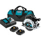 Makita XSH04RB 18V LXT® Lithium‑Ion Sub‑Compact Brushless Cordless 6‑1/2” Circular Saw Kit (2.0Ah)