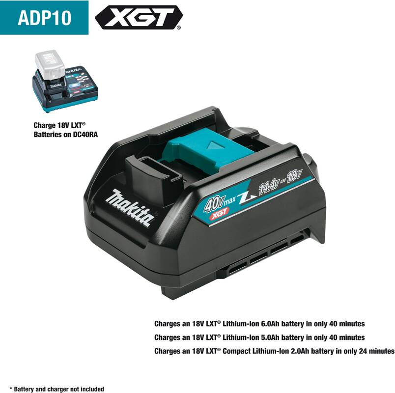 Makita ADP10 18V LXT® Adapter for XGT® Chargers