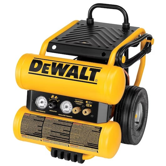 Dewalt D55154 Heavy Duty 1.1Hp Electric Air Compressor W/Panel