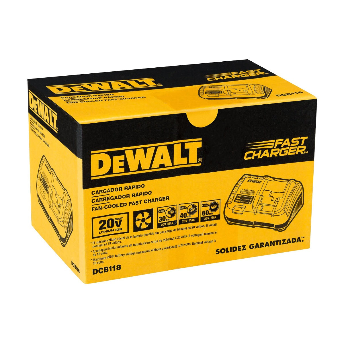 Dewalt DCB118 Fan Cooled Fast Chargers