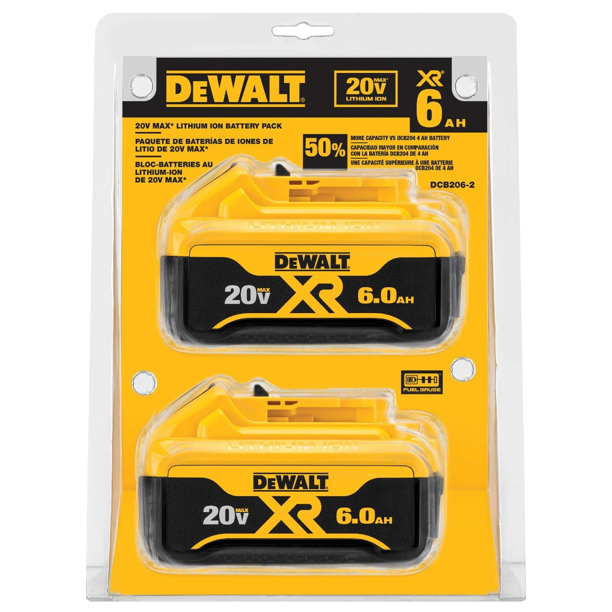 Dewalt DCB206-2 Dewalt Dcb2062 Battery Packs