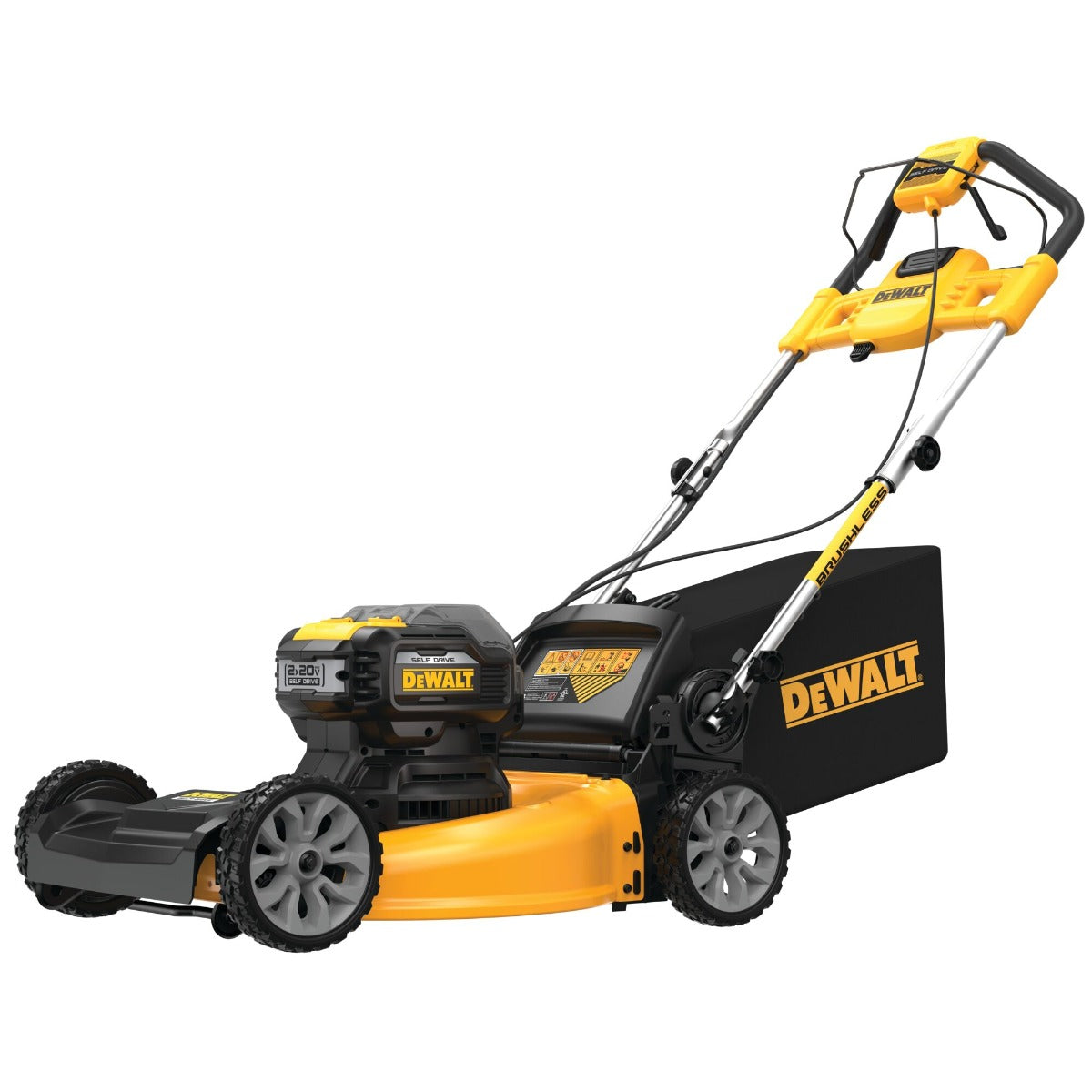Dewalt DCMWP233U2 2X20V Max* 21-1/2 In. Brushless Cordless Push Mower