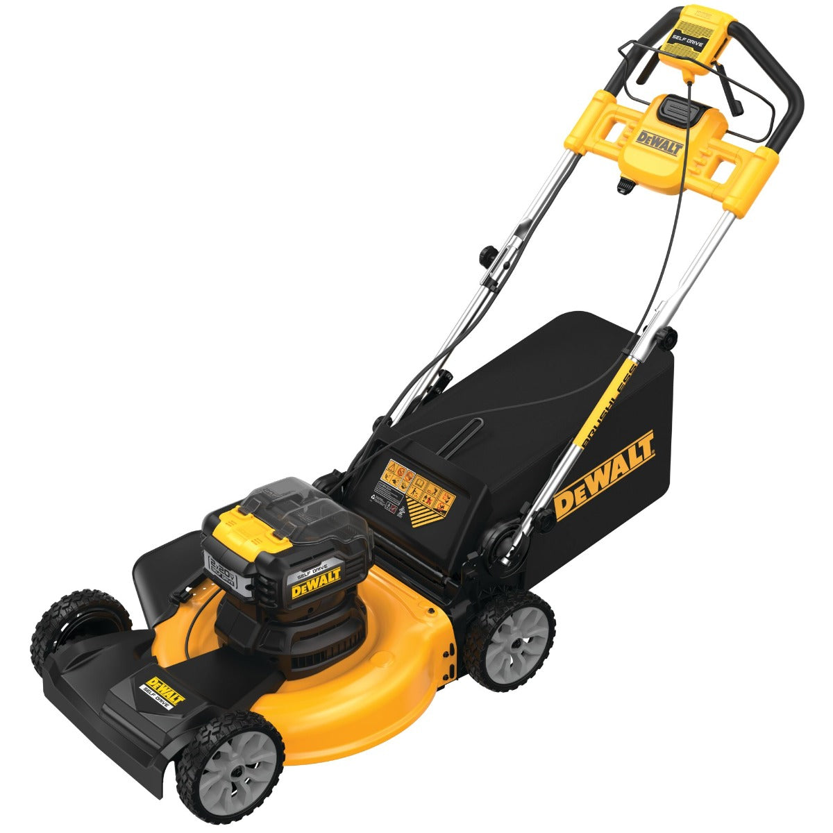 Dewalt DCMWP233U2 2X20V Max* 21-1/2 In. Brushless Cordless Push Mower
