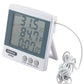 General Tools DTH04 In/Out Temperature-Humidity Monitor With Clock And Jumbo Display