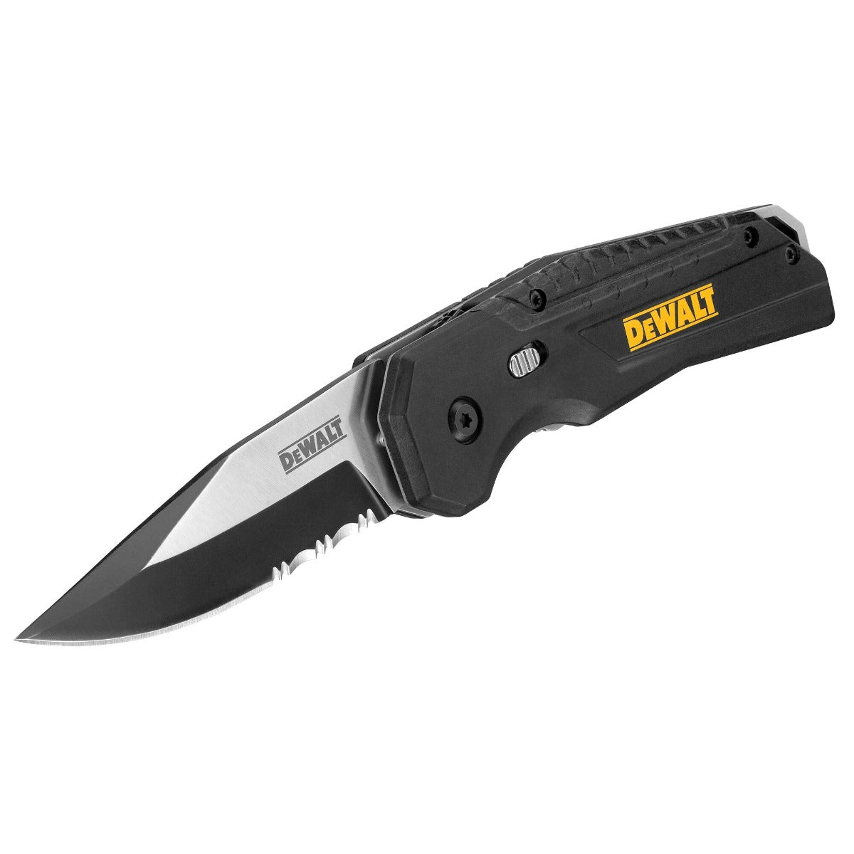 Dewalt DWHT10911 - TechEdge Assisted-Opening Pocket Knife with Durable Steel Blade, Versatile Tool for Daily Tasks