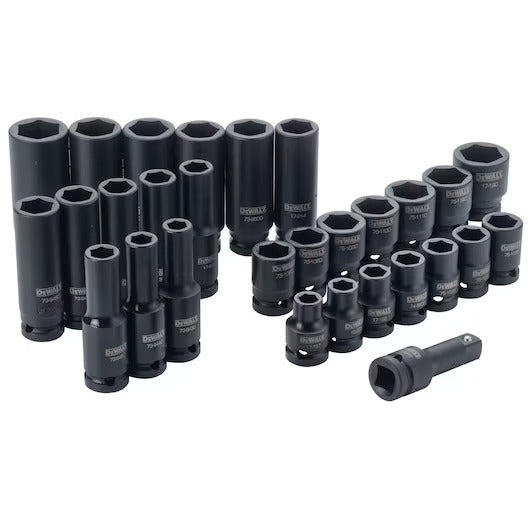 Dewalt DWMT19249 30 Piece Combination Impact Socket Sets