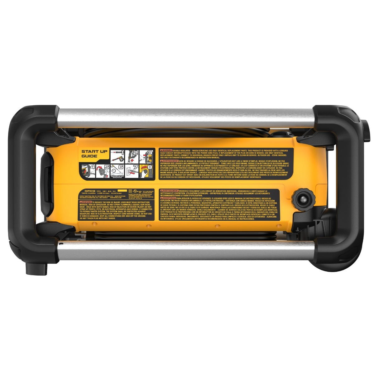 Dewalt DWPW2100 2,100 Max Psi* 1.2 Gpm** 13 Amp Electric Jobsite Cold Water Pressure Washer