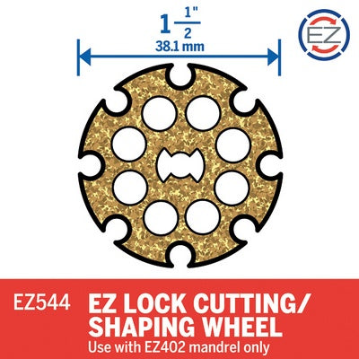 Bosch EZ544 1 1/2" Ez Lock Wood Cutting Wheel