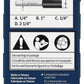 Bosch 85613MC 1/4 In. X 1 In. Carbide-Tipped Double-Flute Straight Router Bit