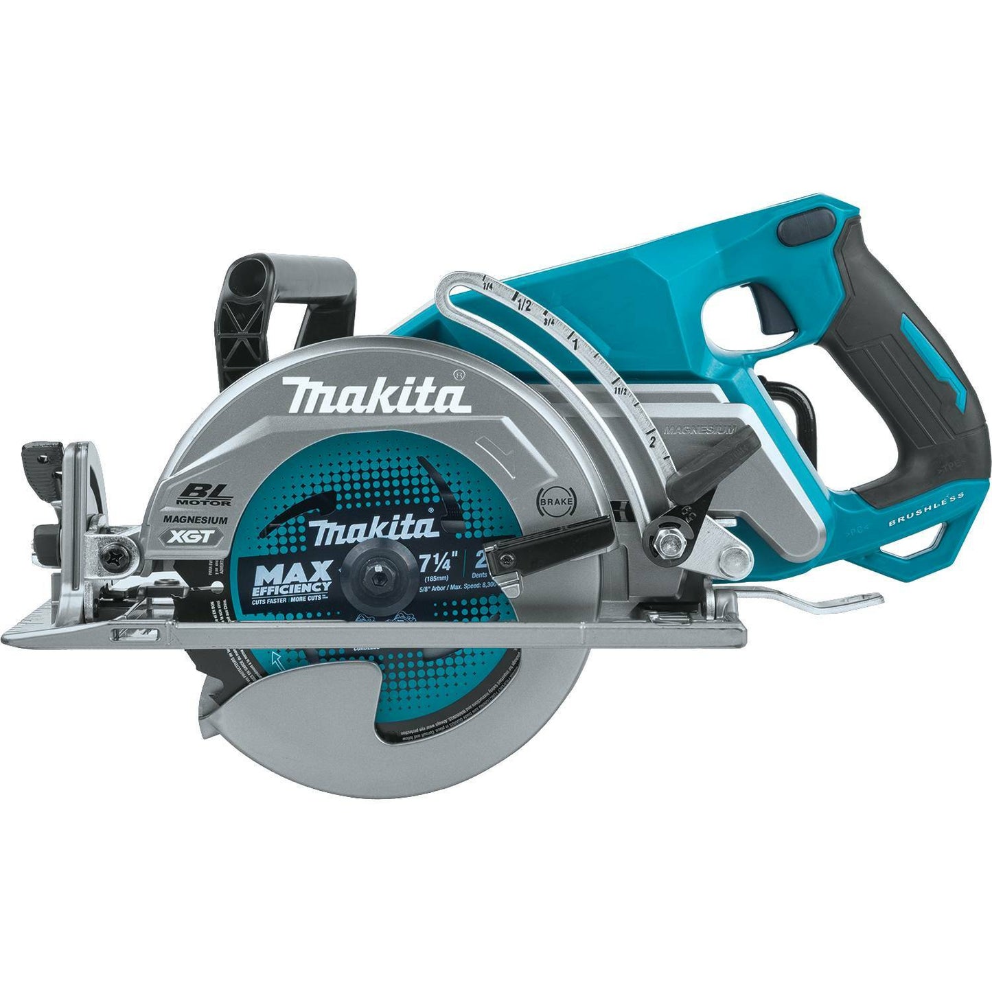 Makita GSR01Z 40V max XGT® Brushless Cordless Rear Handle 7‑1/4” Circular Saw, Tool Only