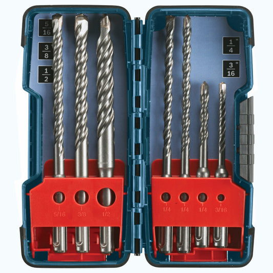 Bosch HCK001 Bulldog Sds-Plus® Shank Bit Universal Set 7Pc