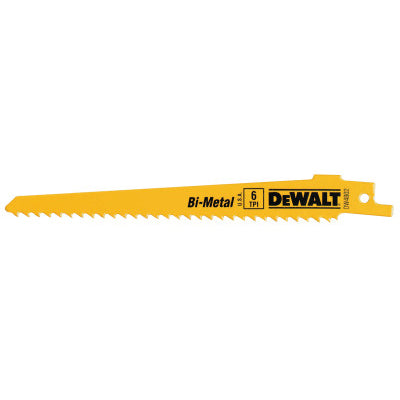 Dewalt DW4801 6" 3Tpi Bi-Metal Wood Cu (5 Ea)