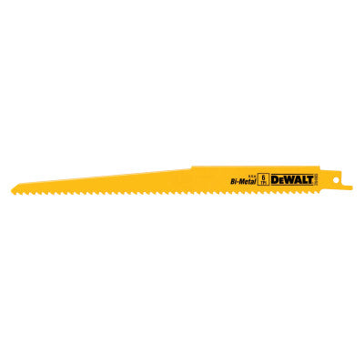 Dewalt DW4803B25 9" 6Tpi Taper Back Bi-Metal Reciprocating Blade (25 Ea)