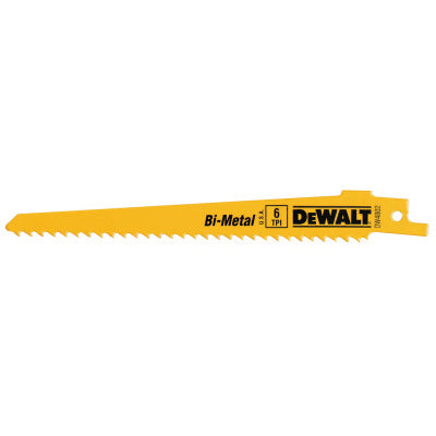 Dewalt DW4850 6" 6Tpi Bi-Metal Straigh (5 Ea)