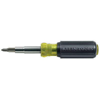 Klein Tools 32500 11-In-1 Screwdriver/Nutdriver With Cushion Grip