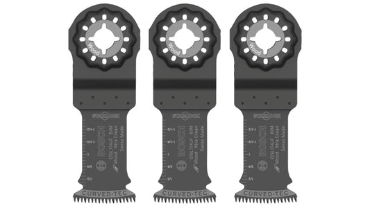 Bosch OSL114JF-3 Starlock 1-1/4" Bim Xtra Clean 3Pk
