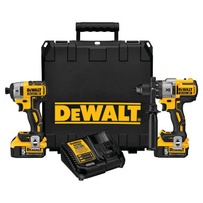 Dewalt DCK299P2 20V Max* Xr® Cordless Brushless Hammerdrill & Impact Driver 5.0 Ah Combo Kits