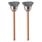 Bosch 531-02 1/2" Stainless Steel Brushes (2PK)