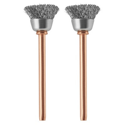 Bosch 531-02 1/2" Stainless Steel Brushes (2PK)