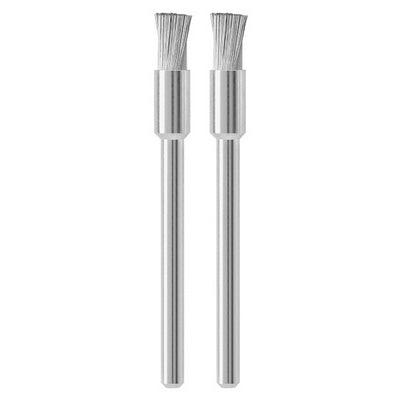 Bosch 443-02 1/8" Carbon Steel Brushes (2PK)