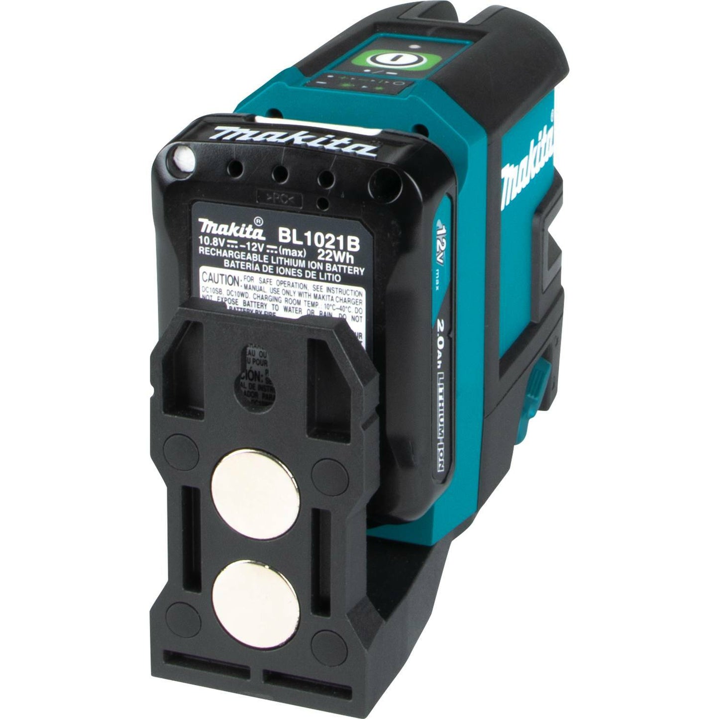 Makita SK105GDNAX 12V max CXT® Lithium‑Ion Cordless Self‑Leveling Cross‑Line Green Beam Laser Kit (2.0Ah)