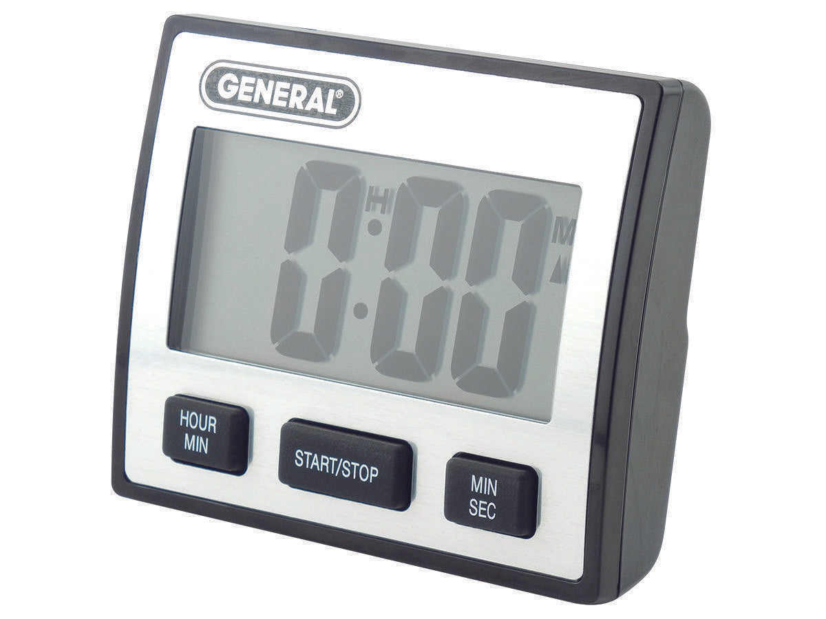 General Tools TI110 Waterproof Timer With Jumbo Display